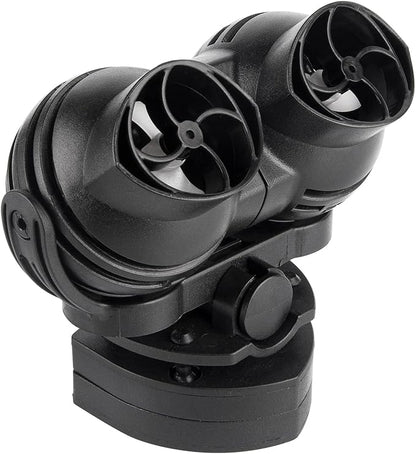 FREESEA Wave Maker for Aquarium Powerhead: 1600 GPH Circulation Pump - 360° Adjustable Power Head Wavemaker with Magnetic Suction for 75 Gallon - 125 Gallon Fish Tank | Saltwater | Freshwater
