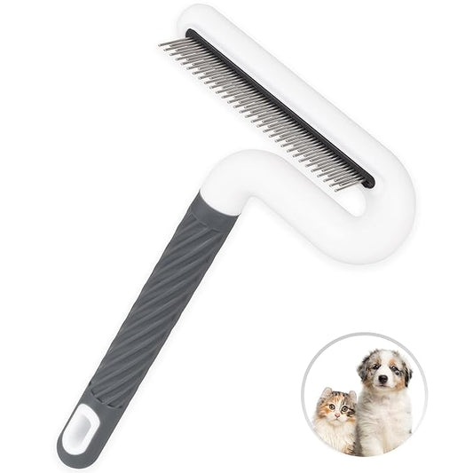 Flea Comb, TailGurus Effective Flea Comb for Cats & Dogs-Shedding Brush for All Pets-Long Hair Friendly-Durable-Versatile & Safe-Durable, Safe & Versatile-Portable,Pet-Friendly(TG2038)(Lime)