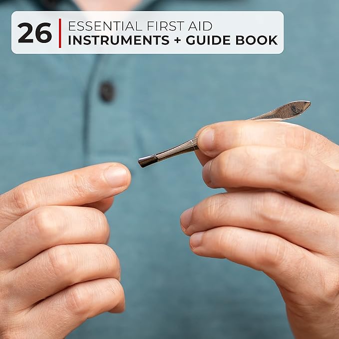 First Aid Kit – 291 Pieces of First Aid Supplies | Hospital Grade Medical Supplies for Emergency and Survival Situations | Ideal for Home, Car, Trucks, Camping, Hiking, Travel, Sports, Pets, Hunting