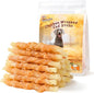 Dog Treats Chicken Wrapped Cod Sticks, Natural Chicken Cod Jerky Treats Rich in Omega-3, High Protein Chewy Training Treats Dog Snacks for Small Medium Large Dogs, 15-17 Counts, 10.6 oz