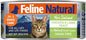 Feline Natural New Zealand Canned Catfood Wet Food, High-Meat, Low-Carb, & Grain Free Cat Food Wet, Chicken & Lamb Feast, 3 oz, Pack of 24