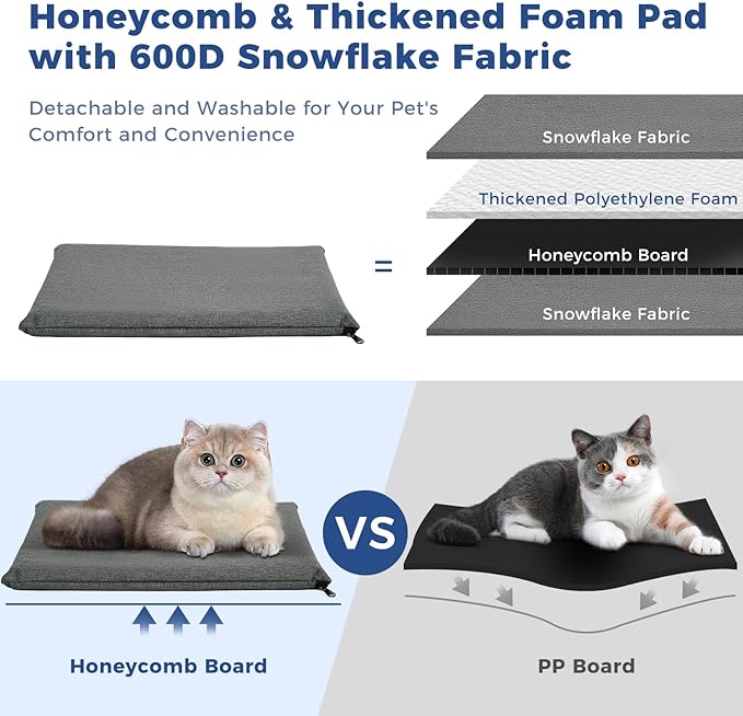 Apollo Walker Pet Carrier Backpack for 4-15lb Cats and Dogs, Puppies, Safety Features and Cushion Back Support | for Travel, Hiking, Outdoor Use (Gray)