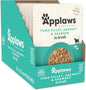 Applaws Natural Wet Cat Food in Broth, Limited Ingredient Wet Cat Food Pouches, No Additives, Made with Natural Ingredients, Tuna Fillet with Anchovy & Seaweed in Broth (12 x 5.3oz Pouches)