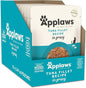 Applaws Natural Wet Cat Food in Gravy, Limited Ingredient Wet Cat Food Pouches, No Additives, Made with Natural Ingredients, Tuna Fillet in Gravy (12 x 2.47oz Pouches)