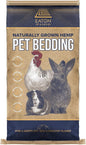 Eaton Pet and Pasture, Naturally Grown Hemp Pet Bedding for Chickens, Nesting Boxes, Rabbits, Hamsters, Small Pets, Highly Absorbent, Hypoallergenic, Eco-Friendly, Farmer Owned 28L