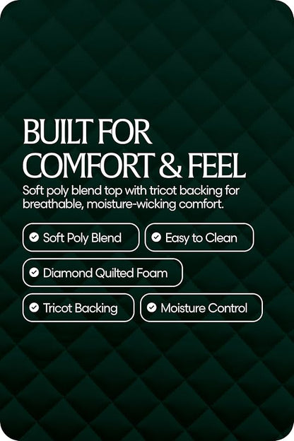 Equinavia Harstad Dressage Saddle Pad | Classic & Durable | Moisture-Wicking Tricot Backing