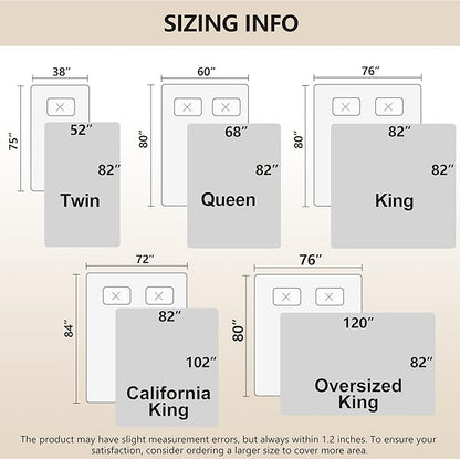 gogobunny 100% Double-Sided Waterproof Dog Bed Cover Pet Blanket Sofa Couch Furniture Protector for Puppy Large Dog Cat, Reversible (82x120 Inch (Pack of 1), Dark Cream/Light Cream)