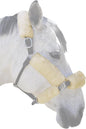 ECP Equine Comfort Products Merino Sheepskin Halter Fleece Set for Horses, 100% Natural Wool, Chafe Protection, Breathable Relief & Cushioned Comfort, Machine Washable, 6-Piece Set