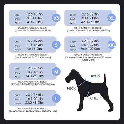 FUAMEY Dog Recovery Suit Male,Dogs Surgery Neuter Suits Puppy Spay Shirts for Female Protect Dog's Skin Anti Licking Abdominal Wounds Doggie Onesie Pet Bodysuit Alternative to Cone Black M