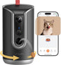 2K Pet Camera Treat Dispenser, AI Photo Album, Dog Camera with 360° Auto Tracking & 5G/2.4G WiFi, 2-Way Talk, Remote Treat Tossing, Motion Alerts for Cats Indoor