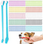 300 Pcs Dog Toothbrush Kit, Dual-Headed Toothbrush for Dogs & Cats, 10 Colors