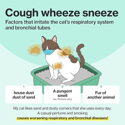 Dr.by Cat Breath Bronchial Supplements Cat Sneezing Treatment Asthma Cold Cough Nose Relief Respiratory&Immune Support with TF-343-30 lickable Formula Individually Packaged, Chicken (3 Packs (25.5OZ))