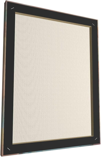 Funny Duck Bathroom Wall Art Cute Duck on Toilet Canvas Wall Decor Funny Quirky Farm Animal Pictures Painting Print Framed Artwork Decorations Gifts for Bathroom 12"x16"