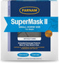 Farnam SuperMask II Fly Mask Without Ears for Smaller Horses or Arabian Horses,Full Face Coverage & Eye Protection from Insect Pests, Structured Classic Mesh with Plush Trim,Small Horse/Arabian Size