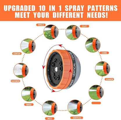 Dog Washing Hose Attachment for Pet Bathing with Black Shower Diverter, Pup Dog Wash Hose Nozzle Shampoo Sprayer for Indoor Outdoor Pet Shower, Dog Shower Attachment with Dog Brush