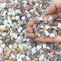 10 lbs Colorful Pebbles Pea Gravel for Landscaping, 3/8 Inch Decorative River Rocks for Plant Indoor Succulent Cactus Vase Garden and Plant Pots