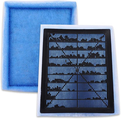 Fish Tank Filters, Aquarium Filter Cartridge Compatible with Rite-Size C & Fit for EZ-Change #3 20-40/30-60 Gallon Fish Tank Power Filter Replacement, 10PACK