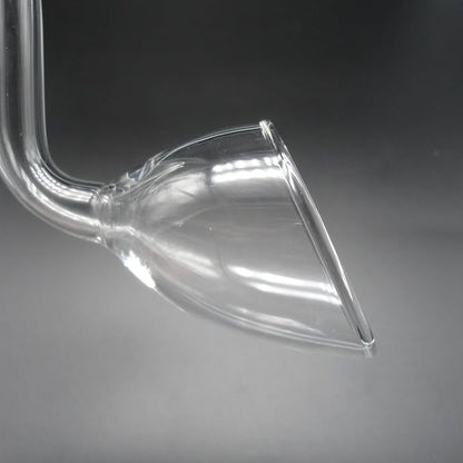 Glass Lily Pipe Outflow for Aquarium Planted Tank (13mm for 12/16mm (1/2" ID) tubing)