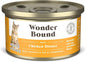 Amazon Brand - Wonder Bound Wet Cat Food, Paté, No Added Grain, 3 oz cans, Pack of 24 (Chicken)