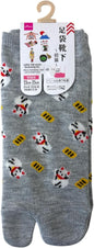 Japan Style Tabi Socks for Split Toe, Comfortable Tabi Toe Socks for Unisex Mt. Fuji, Lucky Cat, Sushi, Sumo, Ukiyoe, Hokusai