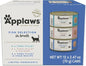 Applaws Natural Wet Canned Cat Food, Made with Limited and Natural Ingredients, Real Protein with No Artificial Additives, Fish Selection Variety Pack in Broth (12 x 2.47oz Cans)