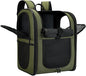 Apollo Walker Dog & Cat Carrier Backpack for 4-15lb Pets - Ventilated Safe Design with Padded Back Support, Breathable Mesh Pet Backpack for Hiking, Travel, Outdoor (Green)