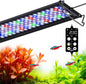 Aquarium Plant Light, 24/7 Programmable, Power-Off Memory, 7-Row LED 18-24in SEAOURA Full Spectrum Fish Tank Lights, 8 Colors, 20 Brightness Dimmable, Day & Night Cycle, Adjustable Bracket