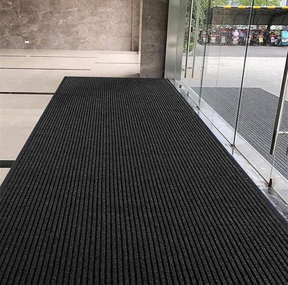 Door Floor Mat Commercial Grade Large Size 3' x 5'Heavy Duty Tough Entry Collection Slip Skid Entrance Mat with Rubber Backing Low Profile and Easy to Clean Indoor Outdoor Rug