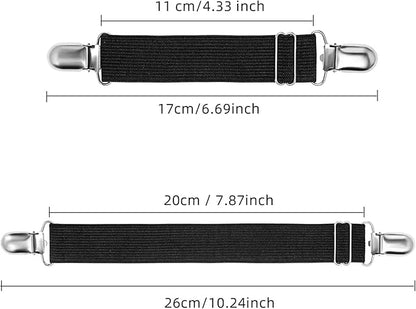 Adjustable Boot Straps Pant Stirrups Clips Boot Clips