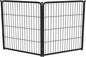 FXW Homeplus Unleashed Indoor Dog Playpen - Stress-Free and Safe Play, Heavy Duty 32 Inch 2 Wire Panels Dog Pen for Small and Medium Dogs, Black│Patented