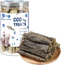 Dog Treats, Cod Skins Dog Treat with Taurine, One-Ingredient Grain-Free Chew Fish Skin Rolls Rich in Omega3, 8 oz