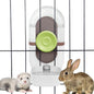 28oz Hanging Automatic Water Dispenser，Rabbit Water Bottle,Bunny Guinea Pig Ferret Water Bowl for Cage,Suitable for Small Animal Puppies(Cage Grid Spacing Over 1.2'')