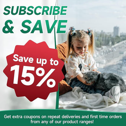 4 Pack Flea Collar for Cats, Cat Flea and Tick Treatment, 8 Months Protection Flea and Tick Prevention for Cats, Waterproof Cat Flea Collar, Adjustable Cat Flea and Tick Collar for Cats Kittens, Black