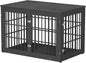 48 Inch Heavy Duty Dog Crate Furniture for Large Dogs, Decorative Pet House End Table, Extra Large Wooden Cage Kennel Furniture Indoor, Black