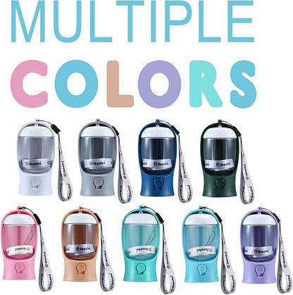 Dog Water Bottle with Food Container & Poop Bag Holder, Travel Water Bowl, Portable Pet Dispenser, Girl Dog Accessories Stuff Items Essentials Gift for Yorkie Chihuahua Walking Hiking