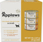 Applaws Natural Wet Canned Cat Food, Made with Limited and Natural Ingredients, Protein with No Artificial Additives, Chicken Selection Variety Pack in Broth (16 x 2.47oz Cans)