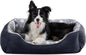 GASUR Rectangle Dog Bed for Large Dogs - Orthopedic, Durable and Anti-Slip. Cozy and Soft, Perfect for Sleeping. Warming Effect for Puppies. (M (30"x24"x9"), Black)