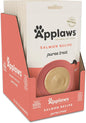 Applaws Lickable Cat Treats, Natural Grain-Free Purée, Limited Ingredient, Salmon Squeeze Up Cat Treats (60 x 0.5 oz Sachets)