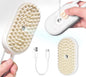 3-in-1 Rechargeable Steam Brush for Cats & Dogs - Anti-Static Spray Pet Grooming Brush with Warm Mist Massage, Hair Shedding Control, Detangling Comb & Cleaning Tool for Effective Deshedding