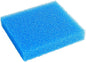 AQUANEAT Aquarium Filter Sponge Open Cell Foam Sheet Bio Sponge Filter Media Pad HMF Fish Tank Sump Divider (11" Lx 10.25" W x 2" H, Blue)