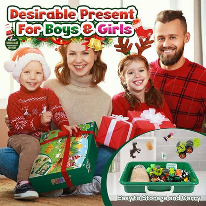 FRUSE Play Sand Farm Toys,Sensory Bins for Toddlers with 2.2lbs Sensory Play Sand,Farm Figures & Tractor Playset,Sandbox Toys for Kids 3 4 5 6 7