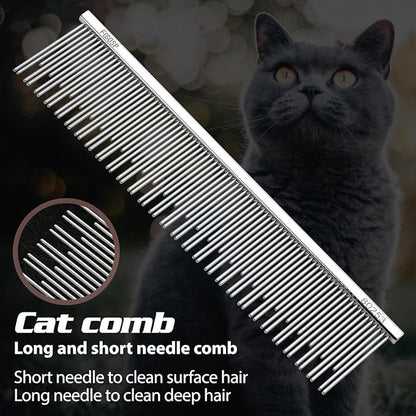 6.1" Dog Grooming Comb for Long Haired Cats & Dogs