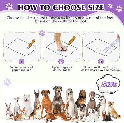 Dog Shoes for Large Medium Small Dog, Mesh Breathable Dog Shoes for Hot Pavement, Anti-Slip Dogs Boots Paw Protectors with Reflective for Outdoor Walking Indoor Hardfloors (Size 3)