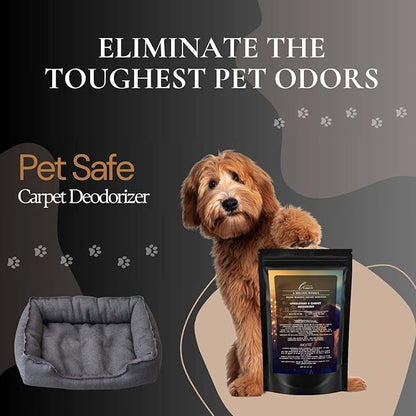 A Million Wishes Carpet Freshener Powder: Powerful Odor Eliminator for Home, Upholstery Deodorizer, Carpet Deodorizer, Pet Urine, Cat Litter Box - A Million Wishes Fragrance.