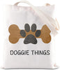 FOTAP Dog Owner Shopping Tote - Dog Park Bag and Doggie Gift