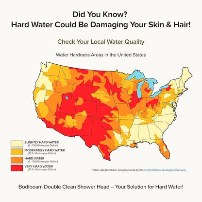 Filtered Handheld Shower Head with Vitamin C & Sediment Filter, High Pressure Water Flow, Water Saving, Reduces Chlorine for Dry Skin & Hair, On/Off Switch, Made in Korea, Spa-Like Shower- Peony Pink