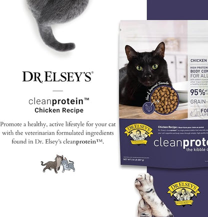 Dr. Elsey's cleanprotein Chicken Cat Kibble 2-lb. Bag