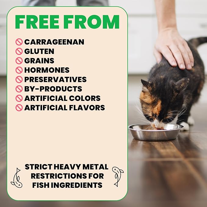 Almo Nature: HQS Natural Cat Pack 2 - (12) 2.47oz Can, Adult Cat Wet Canned Food - 3 Each: Atlantic Tuna, Mackerel, Trout & Tuna, Chicken & Shrimp