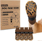 Double Sides Non-Slip Dog Socks to Prevent Licking Paws - Strong Traction for Paw Protector, Senior Dogs, Hardwood Floors, Dog Booties with Grippers - Size Large