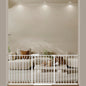 ALLAIBB Extra Wide Pressure Mounted Baby Gate Walk Through Child Kids Safety Toddler Tension White Long Large Pet Dog Gates with Extension for doorways Kitchen (62.20-71.26"/158-181cm, White)